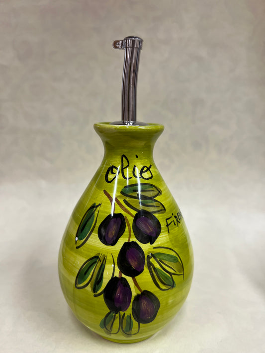 OLIERA IN CERAMICA DIPINTA A MANO (versione piccola)