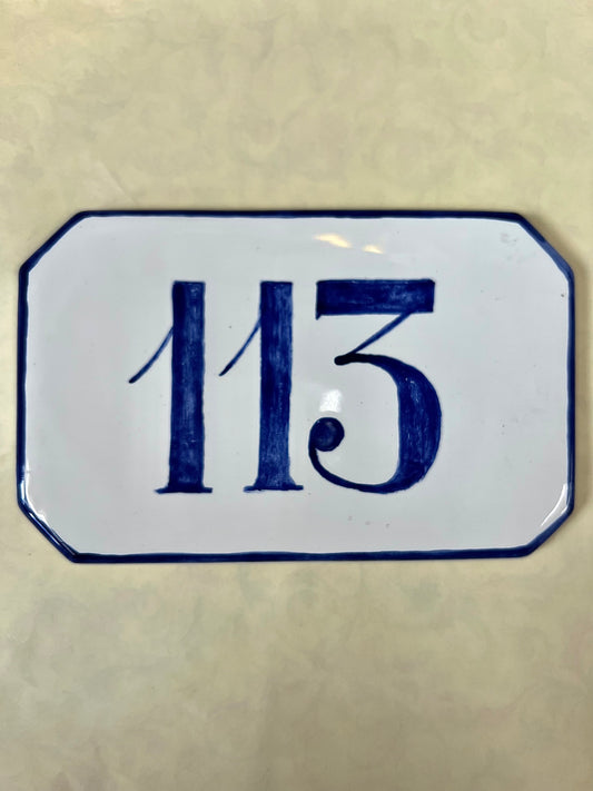 NUMERO CIVICO PERSONALIZZABILE SU RICHIESTA