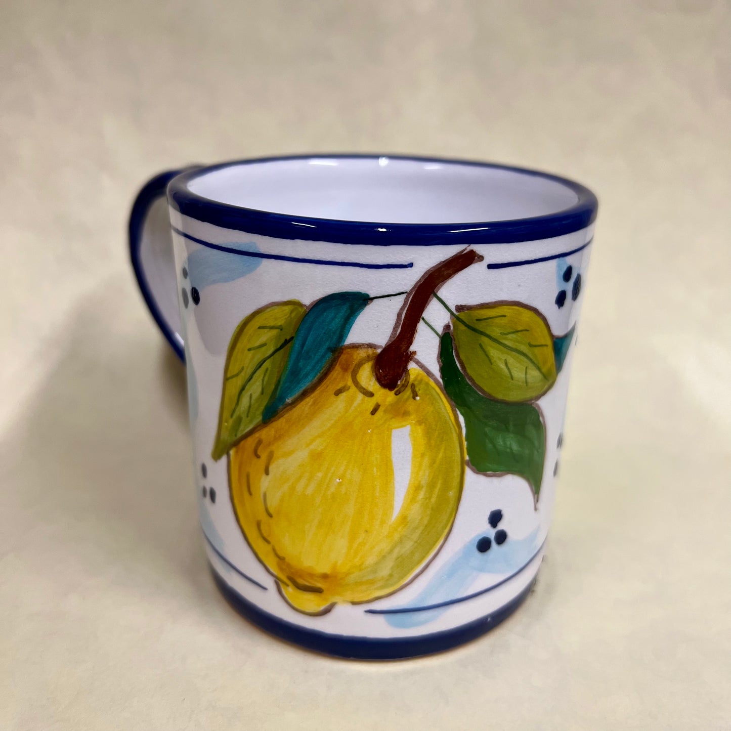 TAZZA GRANDE IN CERAMICA DIPINTA A MANO