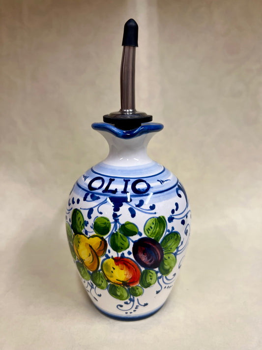 OLIERA IN CERAMICA DIPINTA A MANO
