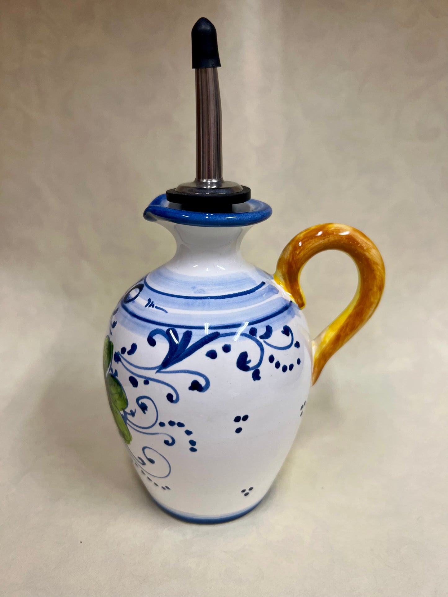 OLIERA IN CERAMICA DIPINTA A MANO